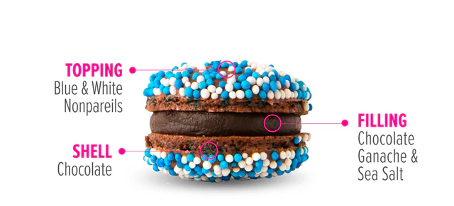 Double Chocolate Macaron - Image 6