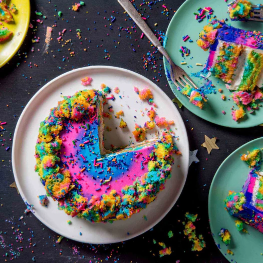 Electric Tie-Dye Layer Cake - Image 3