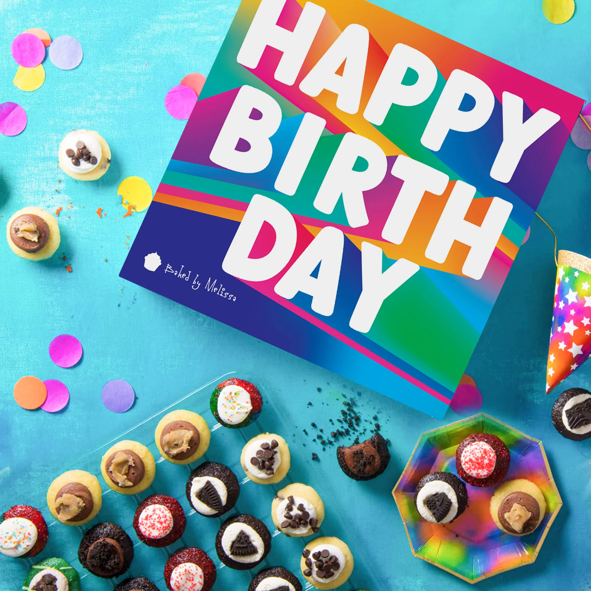 Gluten-Free Groovy Birthday Gift Box 50-Pack - Image 3