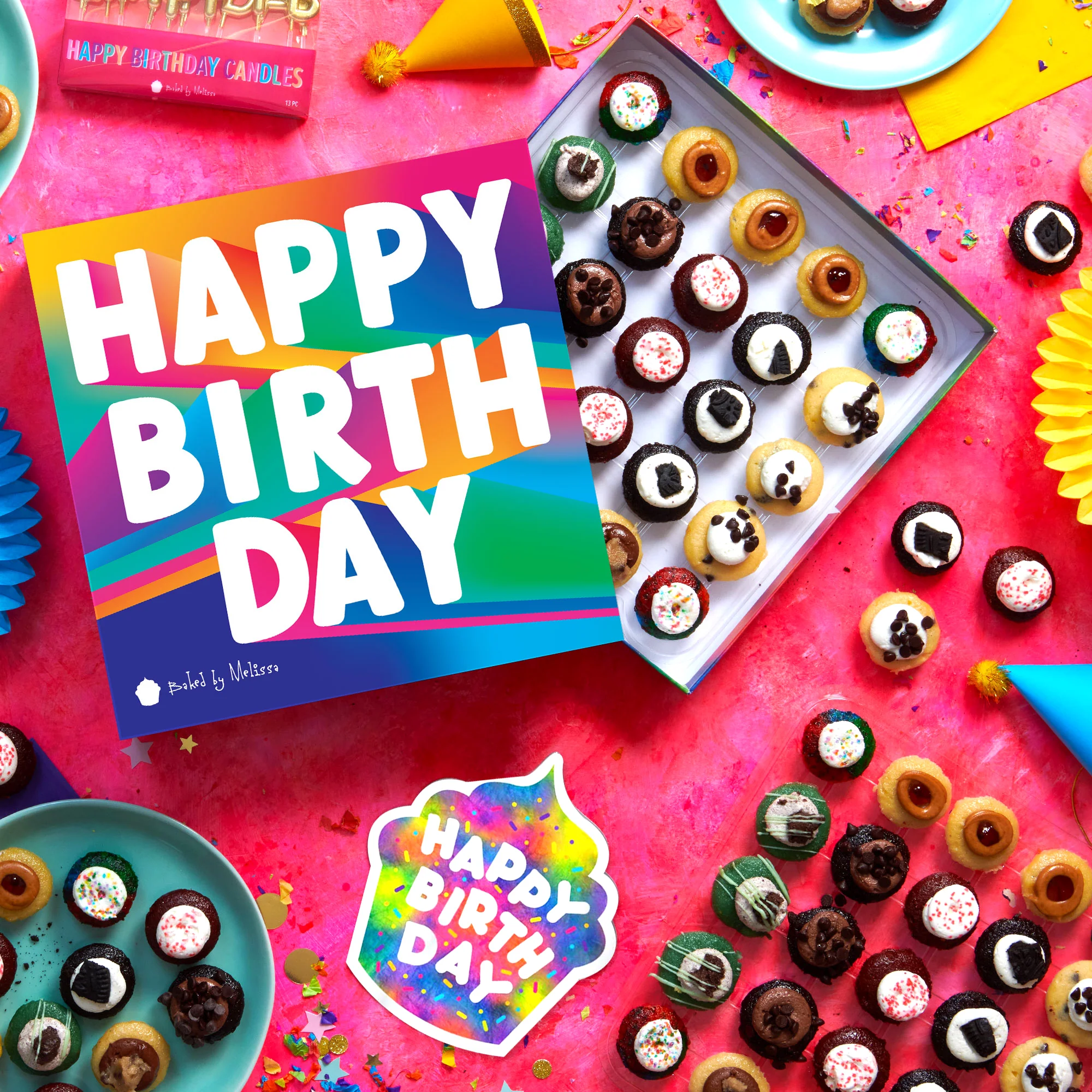 Groovy Birthday Essentials Gift Box 50-Pack & Birthday Card - Image 3