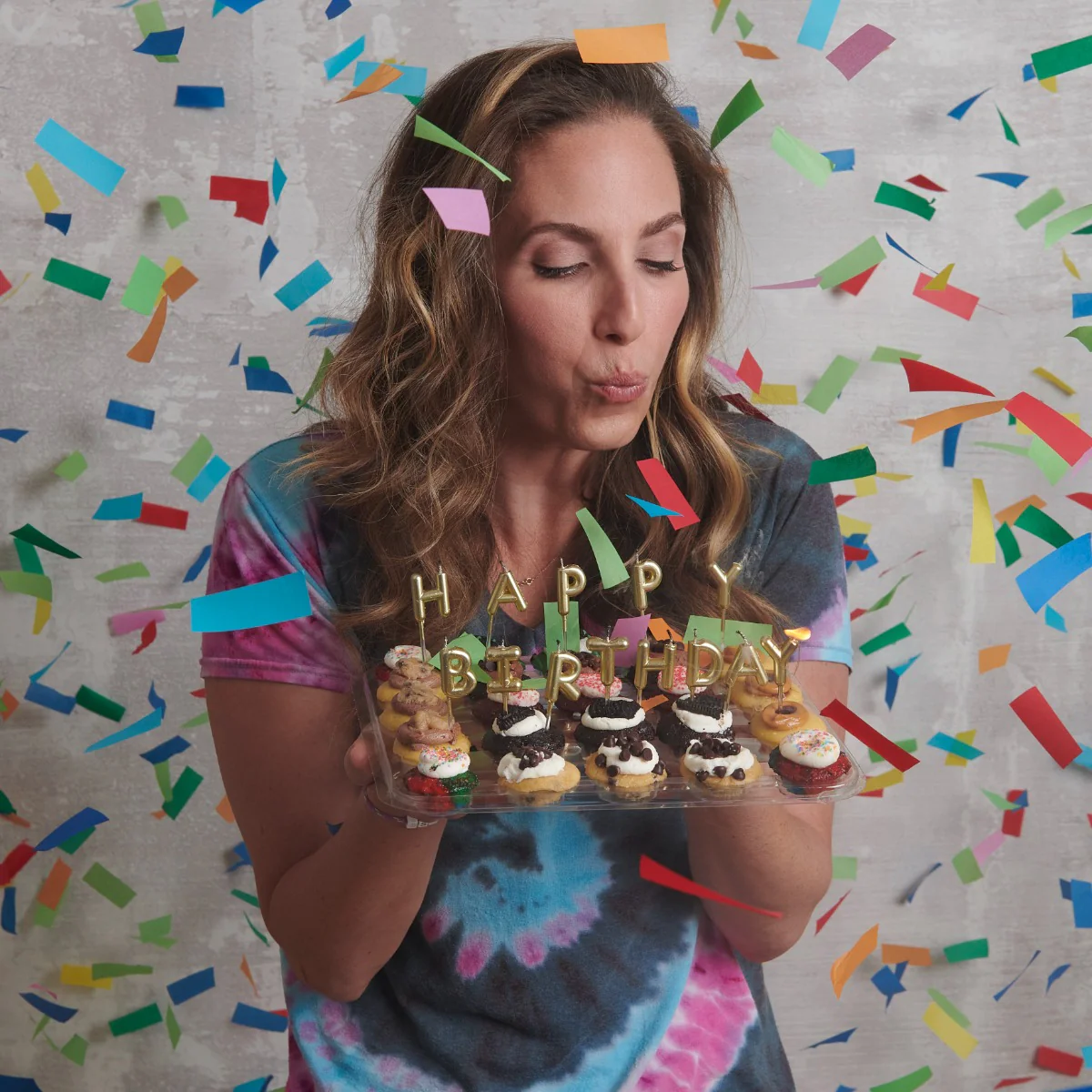 Happy Birthday Cupcakes & Candles 50-Pack - Image 3