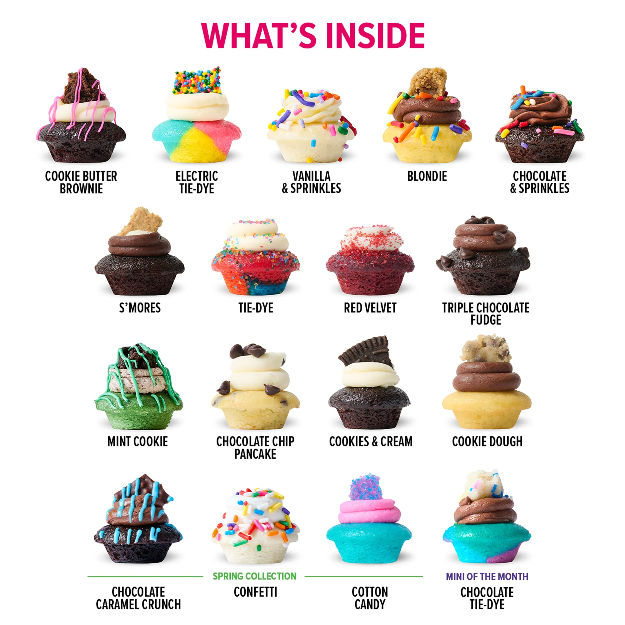 No-Nut All the Flavors Cupcake 100-Pack - Image 2