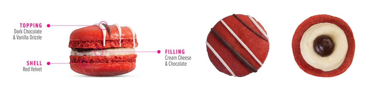 Red Velvet Macaron - Image 3