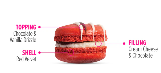 Red Velvet Macaron - Image 4