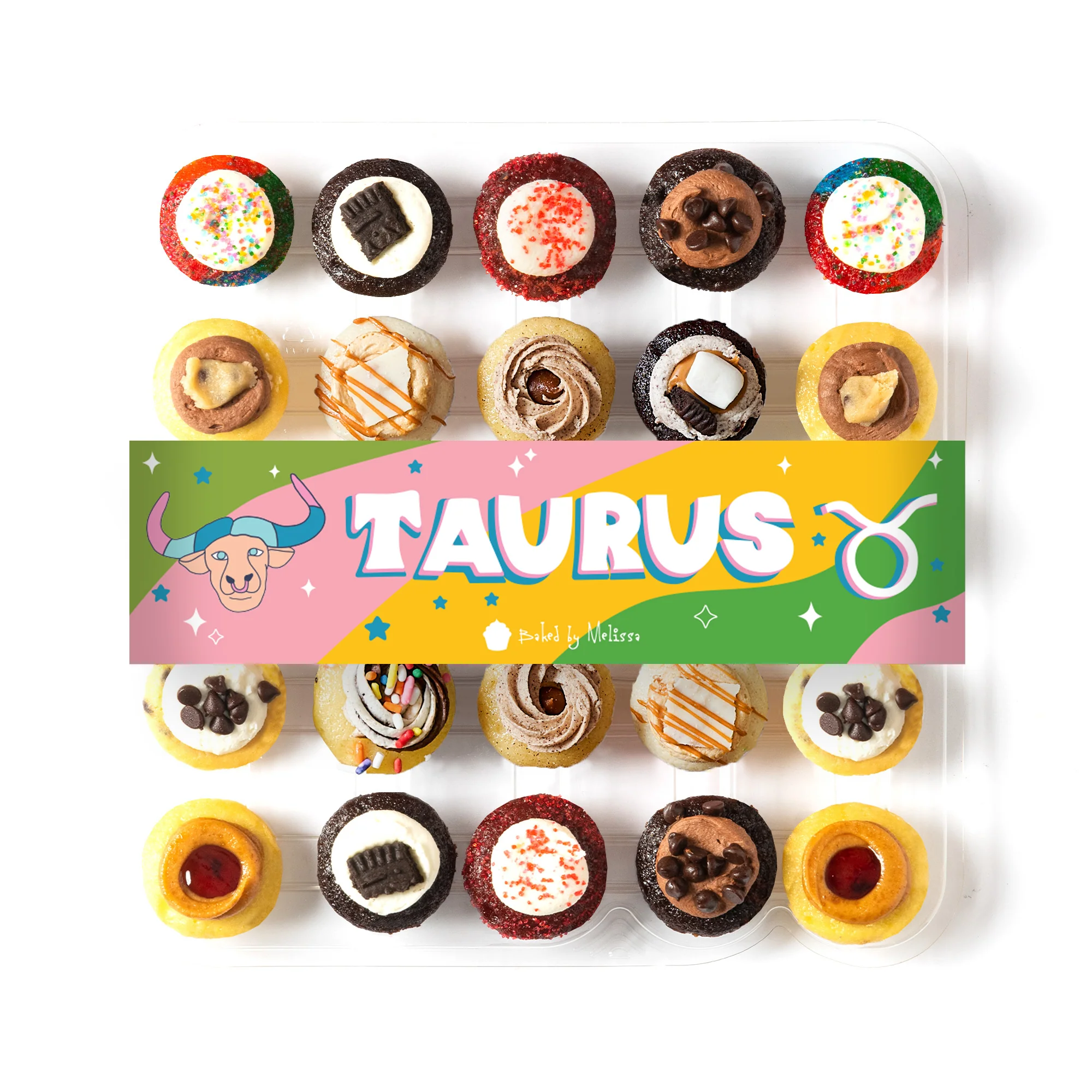 Taurus Cupcakes 25-Pack