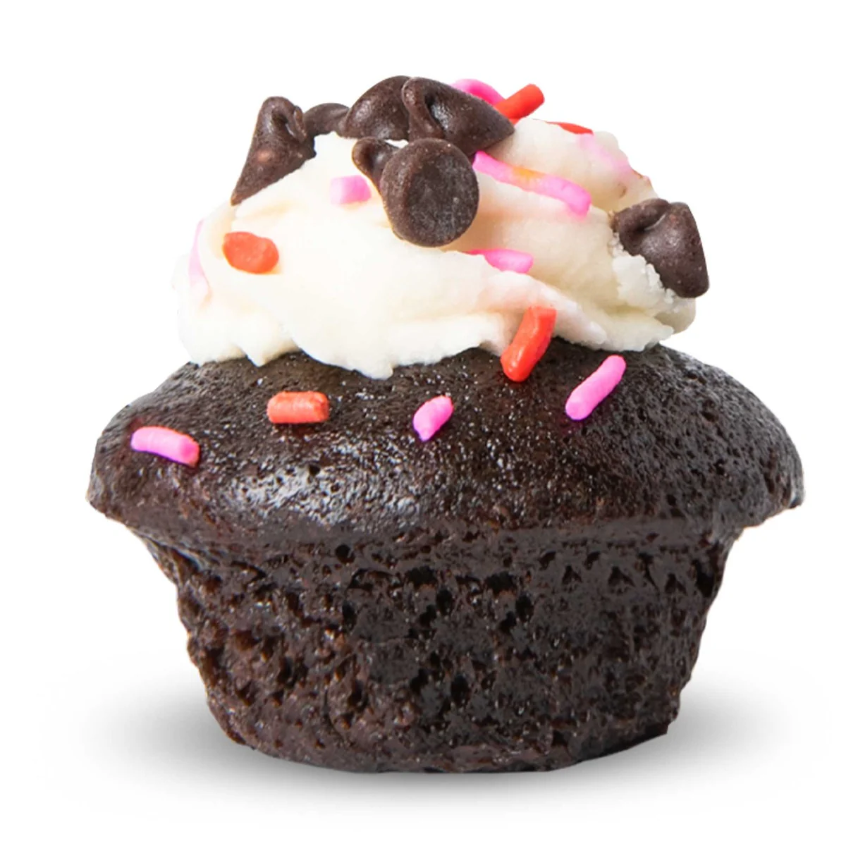 Vegan Chocolate Vanilla Chip Cupcake - Image 5