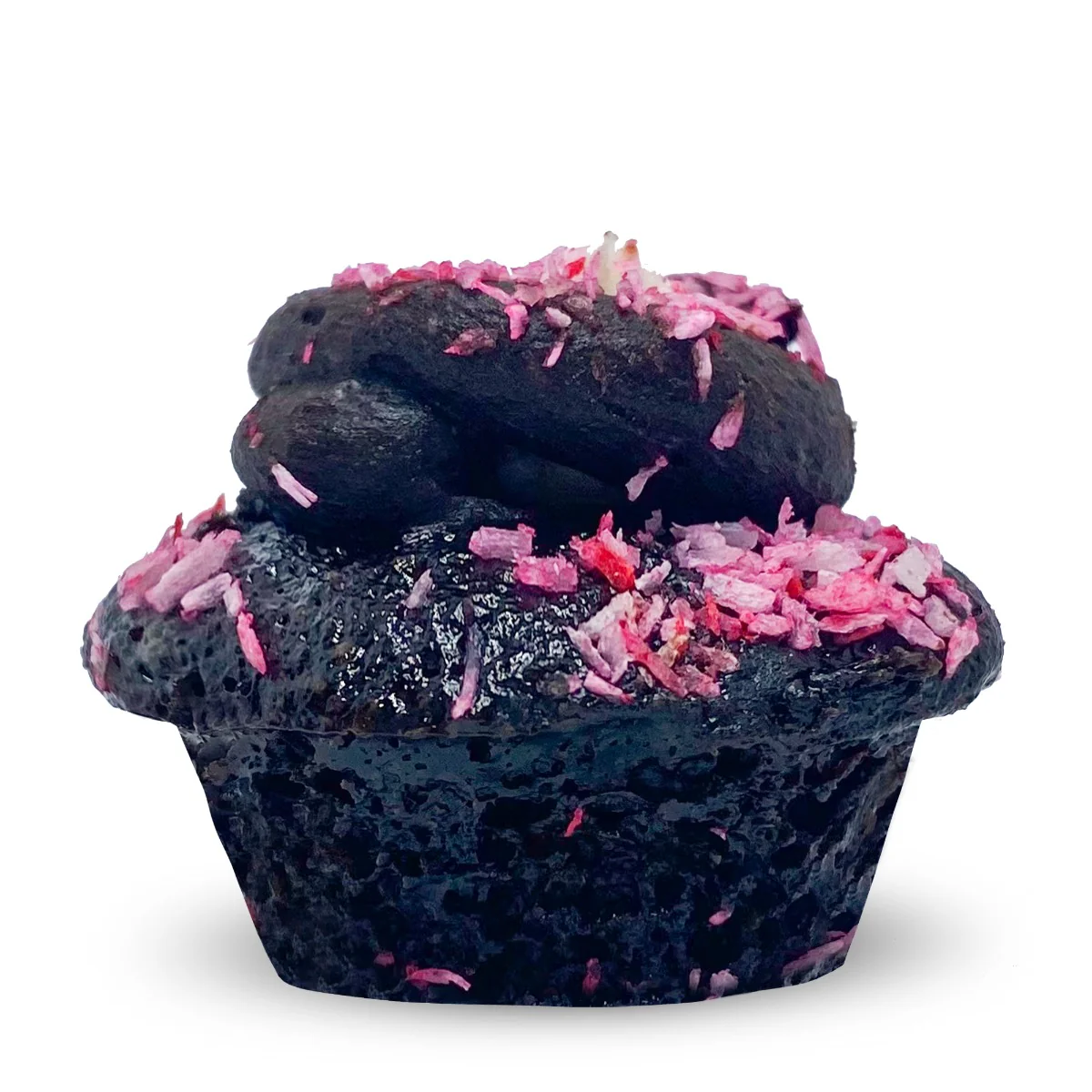 Vegan Dark Chocolate Coconut Cupcake - Image 5