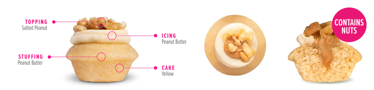 Vegan Peanut Butter Cupcake - Image 3