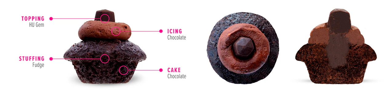 Vegan Triple Chocolate Chip Cupcake - Image 3