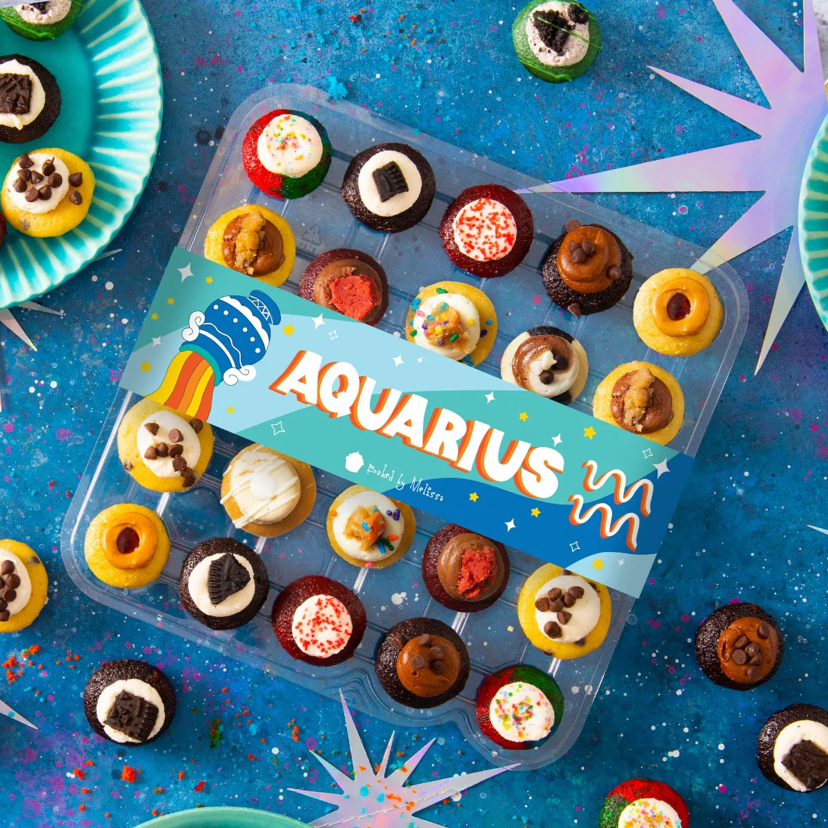 Aquarius Cupcakes 25-Pack - Image 2
