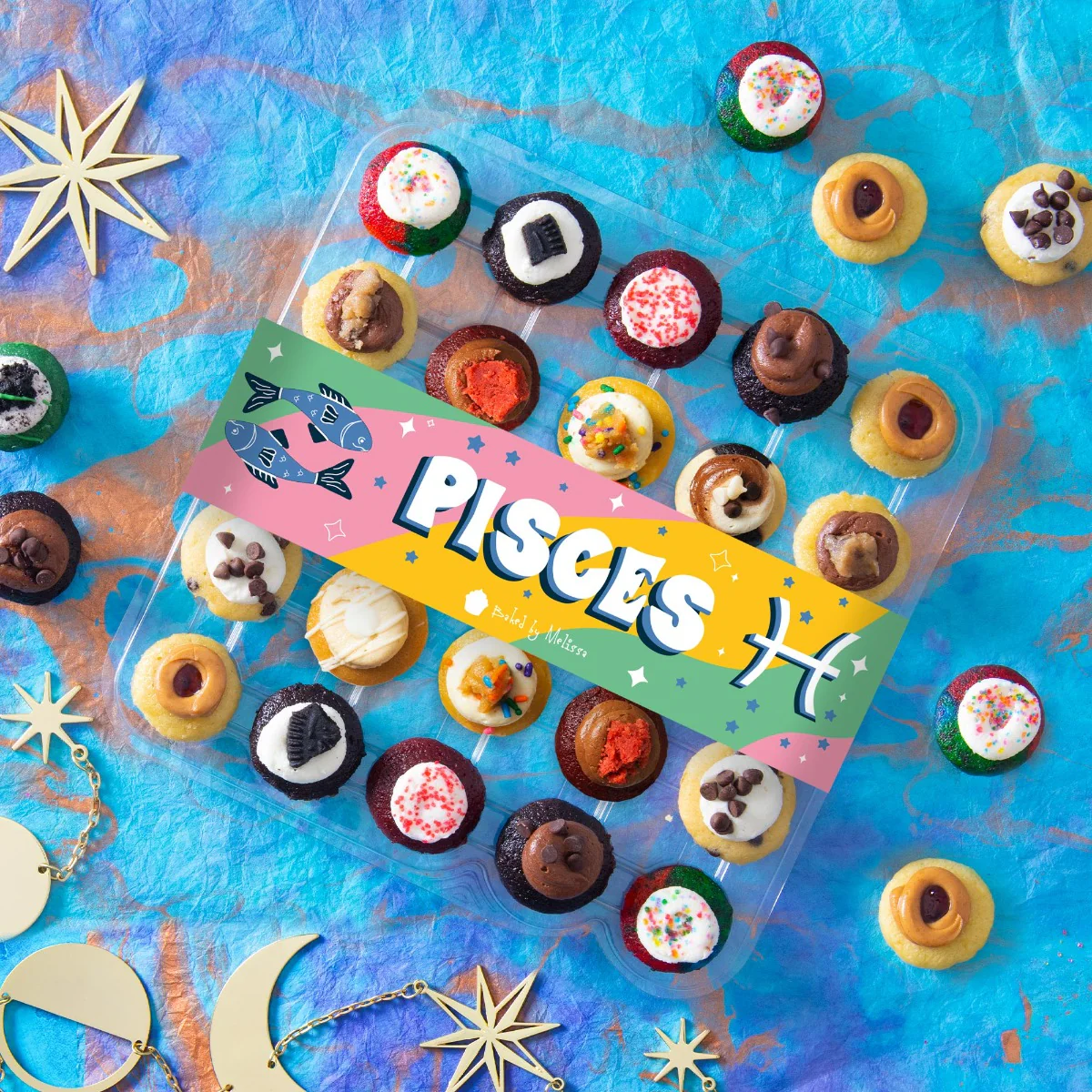 Pisces Cupcakes 25-Pack - Image 2